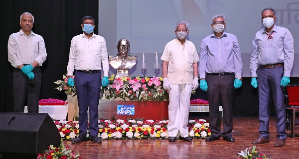 NHPC observes 130th birth anniversary of Babasaheb Dr. Bhimrao Ambedkar