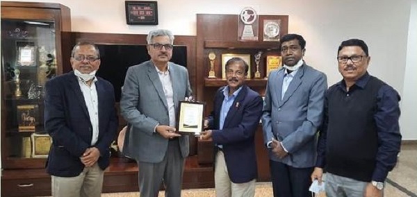 NIT Durgapur Delegation met CMD, NHPC