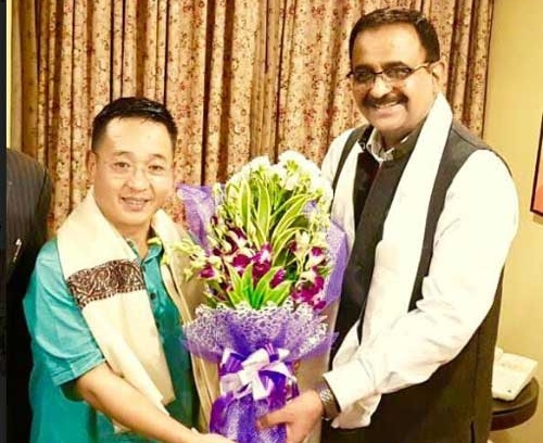 CMD NHPC meets Chief Minister of Sikkim