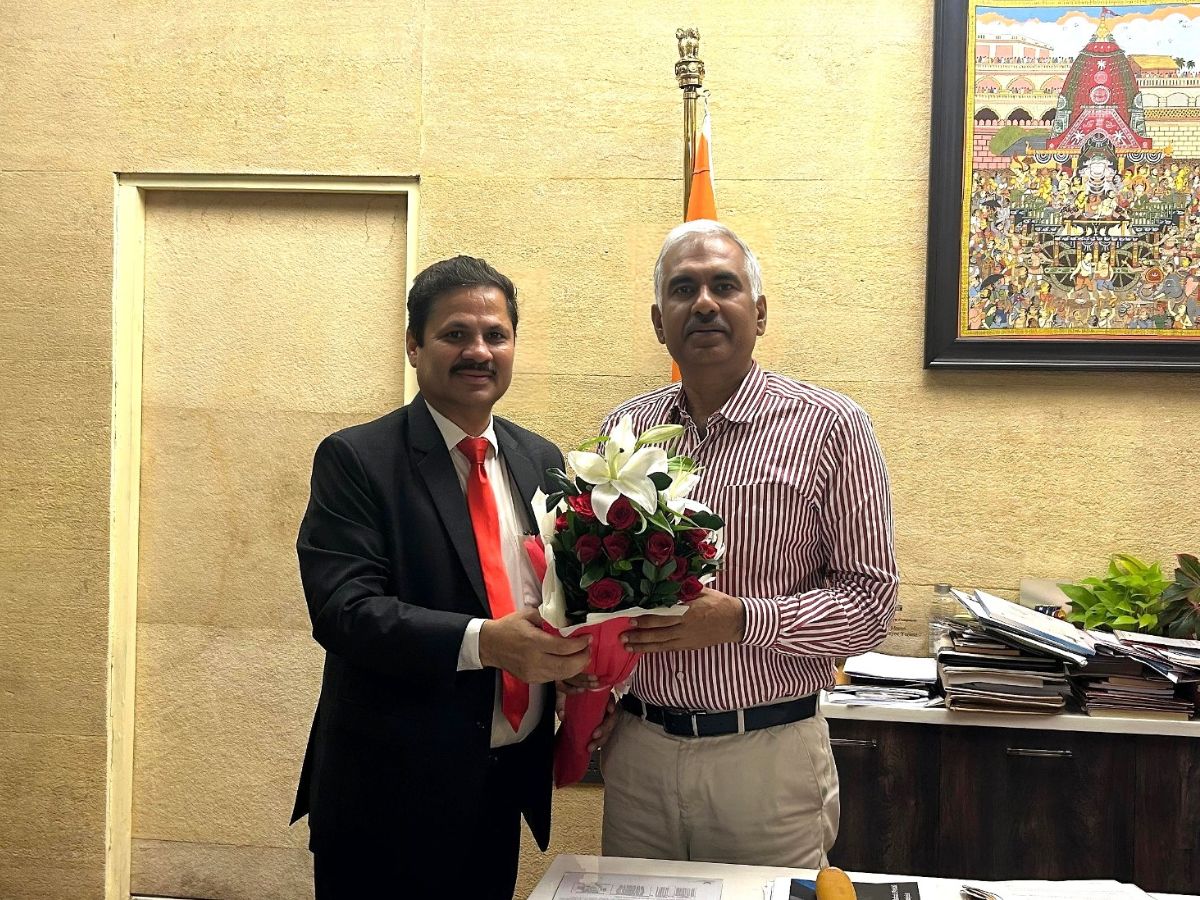 NHPC Director (Projects) met Odisha's Chief Secretary