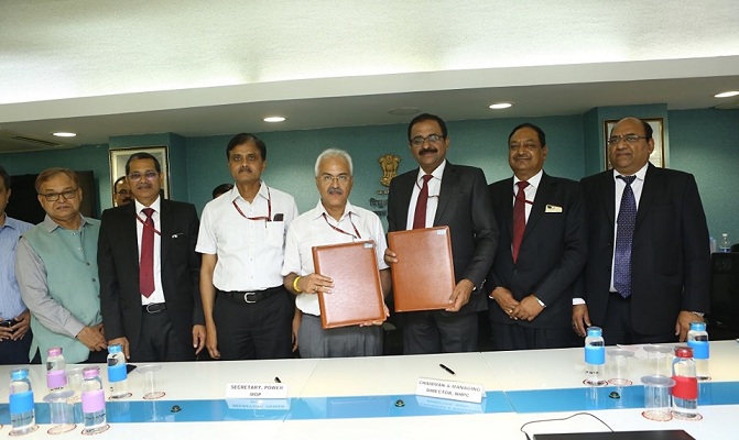 NHPC Signed an MoU with Ministry of Power