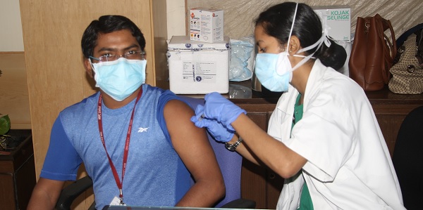 NHPC carried out large scale vaccination drive at Delhi