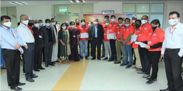 NHPC begins 46th Raising Day celebration with Blood Donation Camp