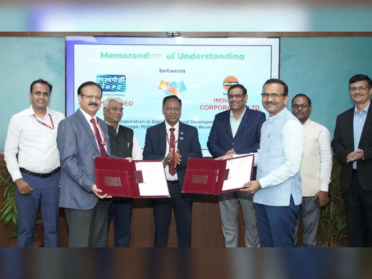 NHPC signs MoU with IndianOil for Development of Pumped Storage, RE Projects