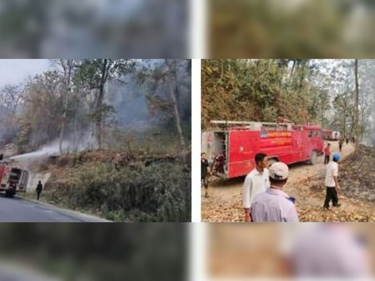 NHPC's Teesta-V Power Station prevented massive fire accident at Dipudara, Gangtok