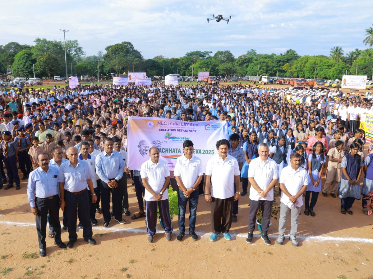 NLCIL Organises Mass Cleaning Programme as a Flagship Event Of Swachhata Campaign 2025