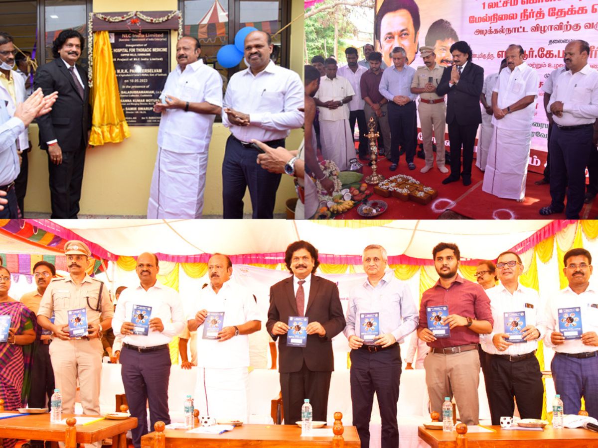 NLCIL inaugurated three welfare schemes worth 1 crore in Cuddalore