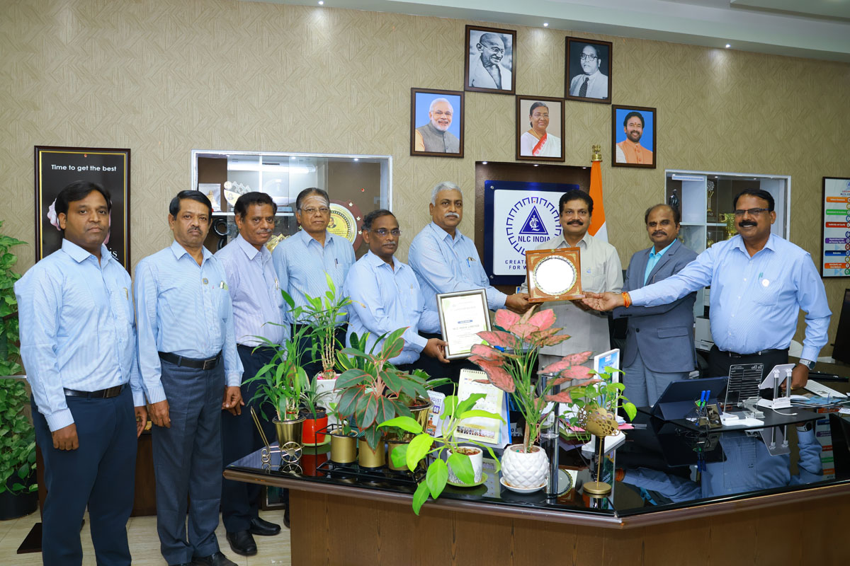 NLCIL Thermal Units bag Environment Excellence Gold award-Thermal Sector (2025)