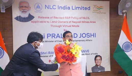 Coal Minister launched NLC INDIA Limited's new policy