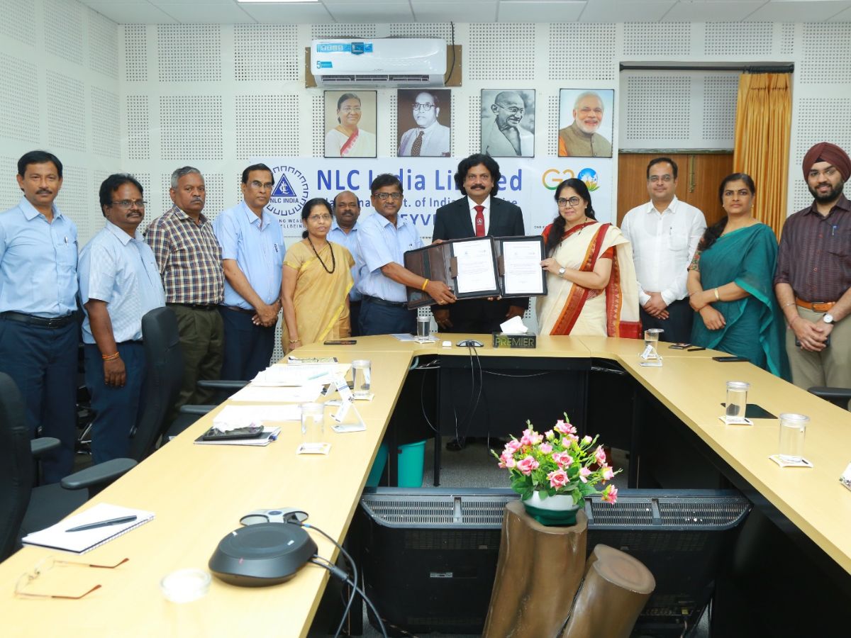 NLC India Limited Signed Historic MoU with TNC INDIA