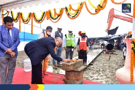 NRL achieves milestone: 1650 km Paradeep - Numaligarh Crude Oil pipeline has started