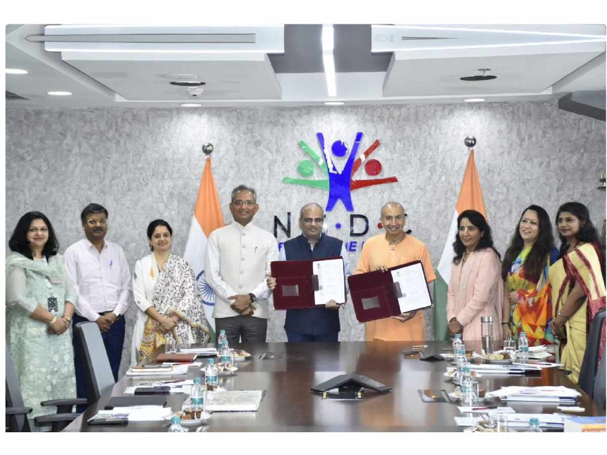 NSDC and ISKCON join forces through an MoU