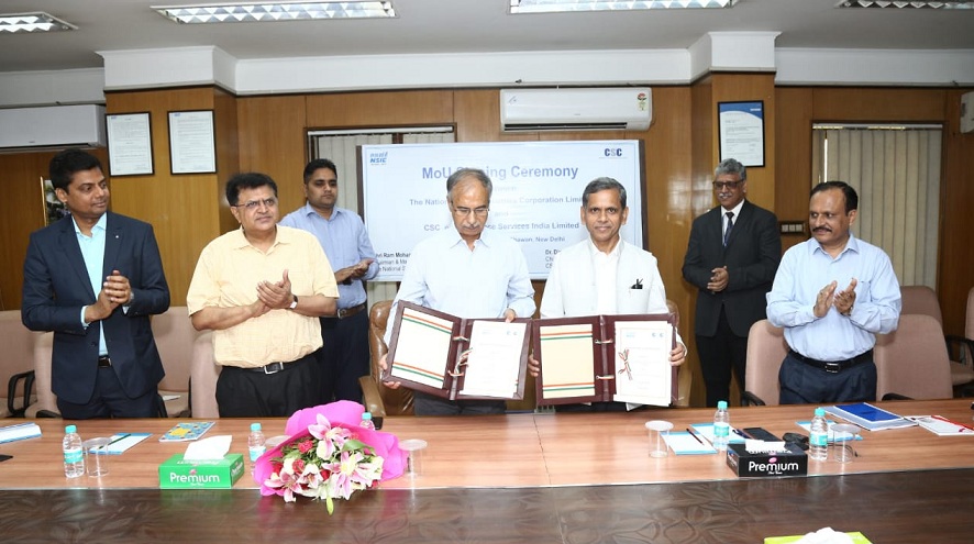 NSIC Signs MoU with CSC - eGovernance Services India