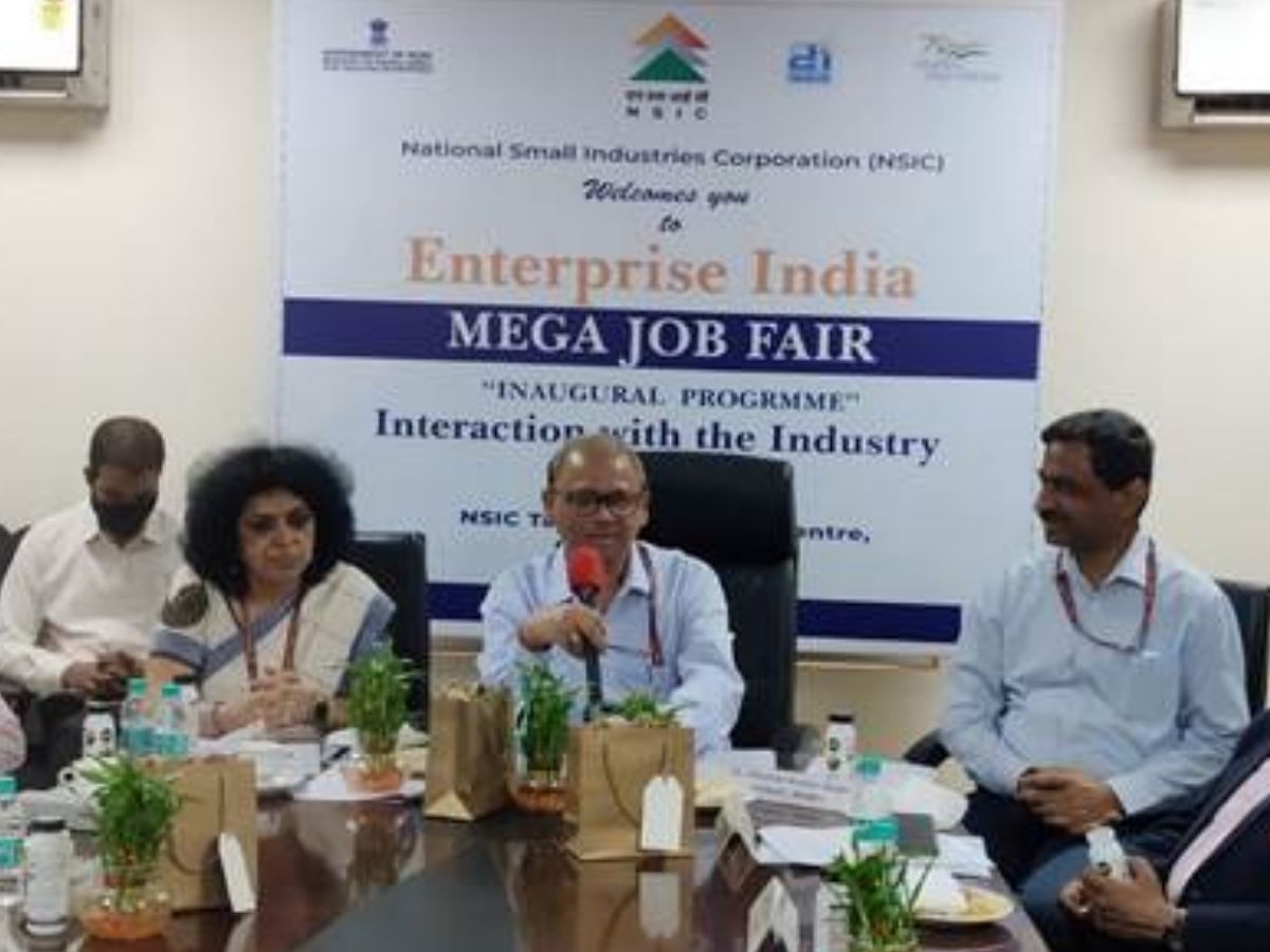 NSIC, MSME Ministry organised Mega Job Fair