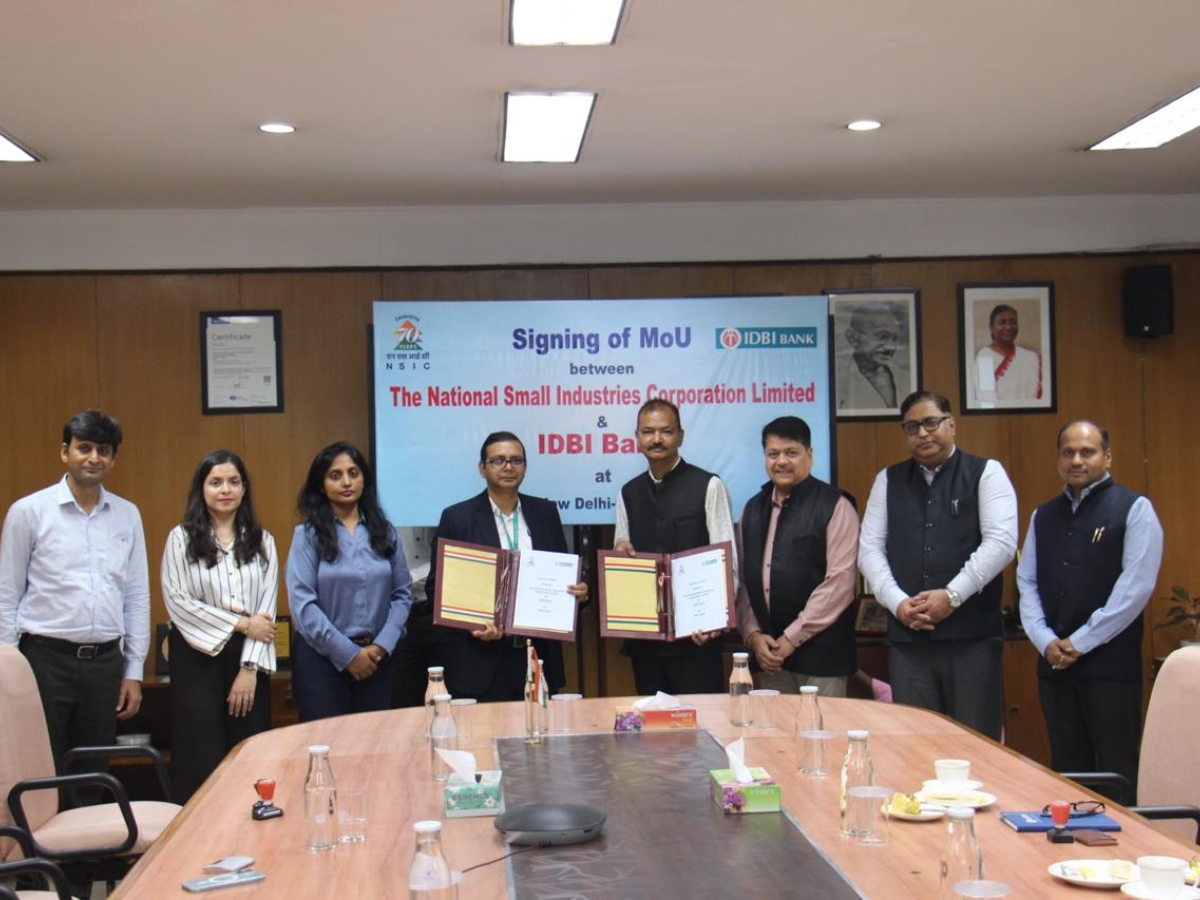 NSIC enters into MoU with IDBI Bank to support MSMEs credit growth