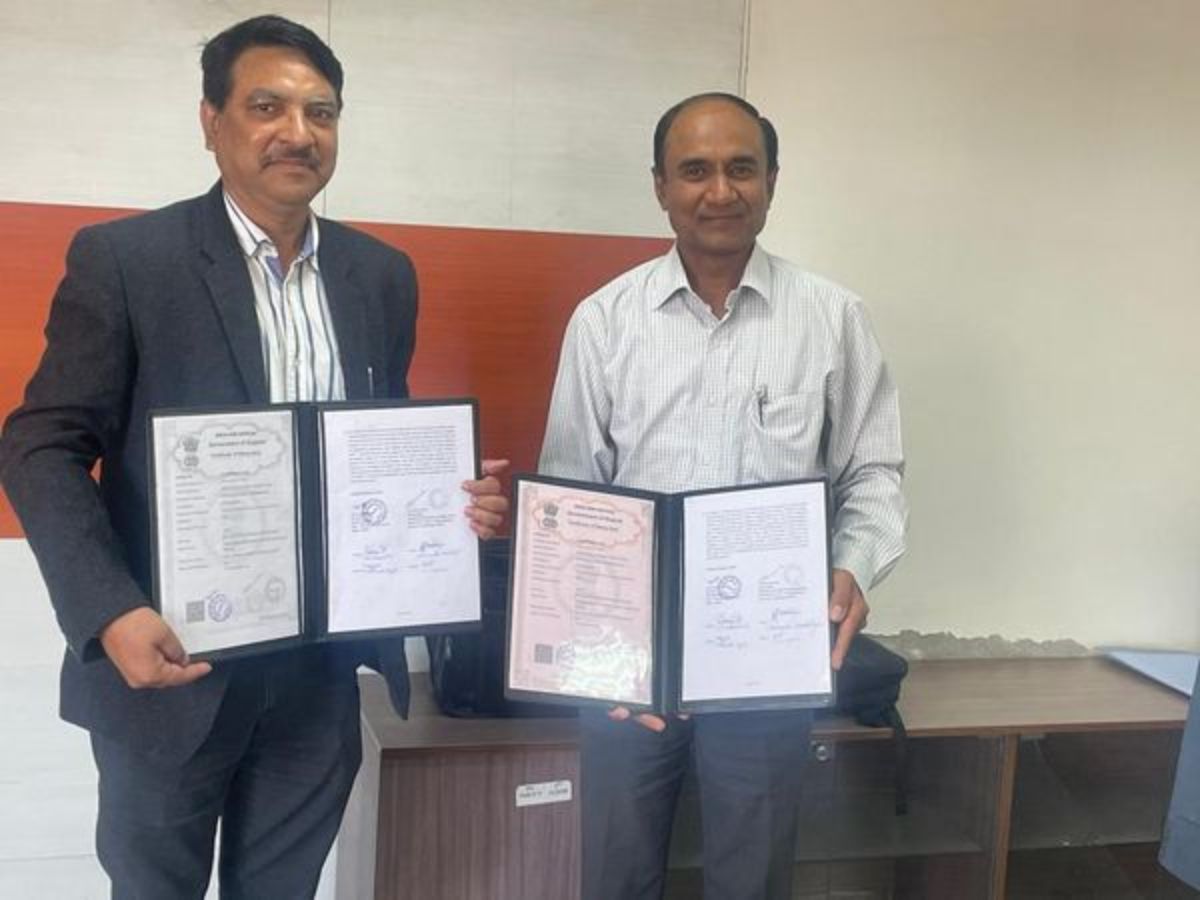 राष्ट्रीय लघु उद्योग निगम ने गुजरात नॉलेज सोसाइटी के साथ किया समझौता ज्ञापन पर हस्ताक्षर