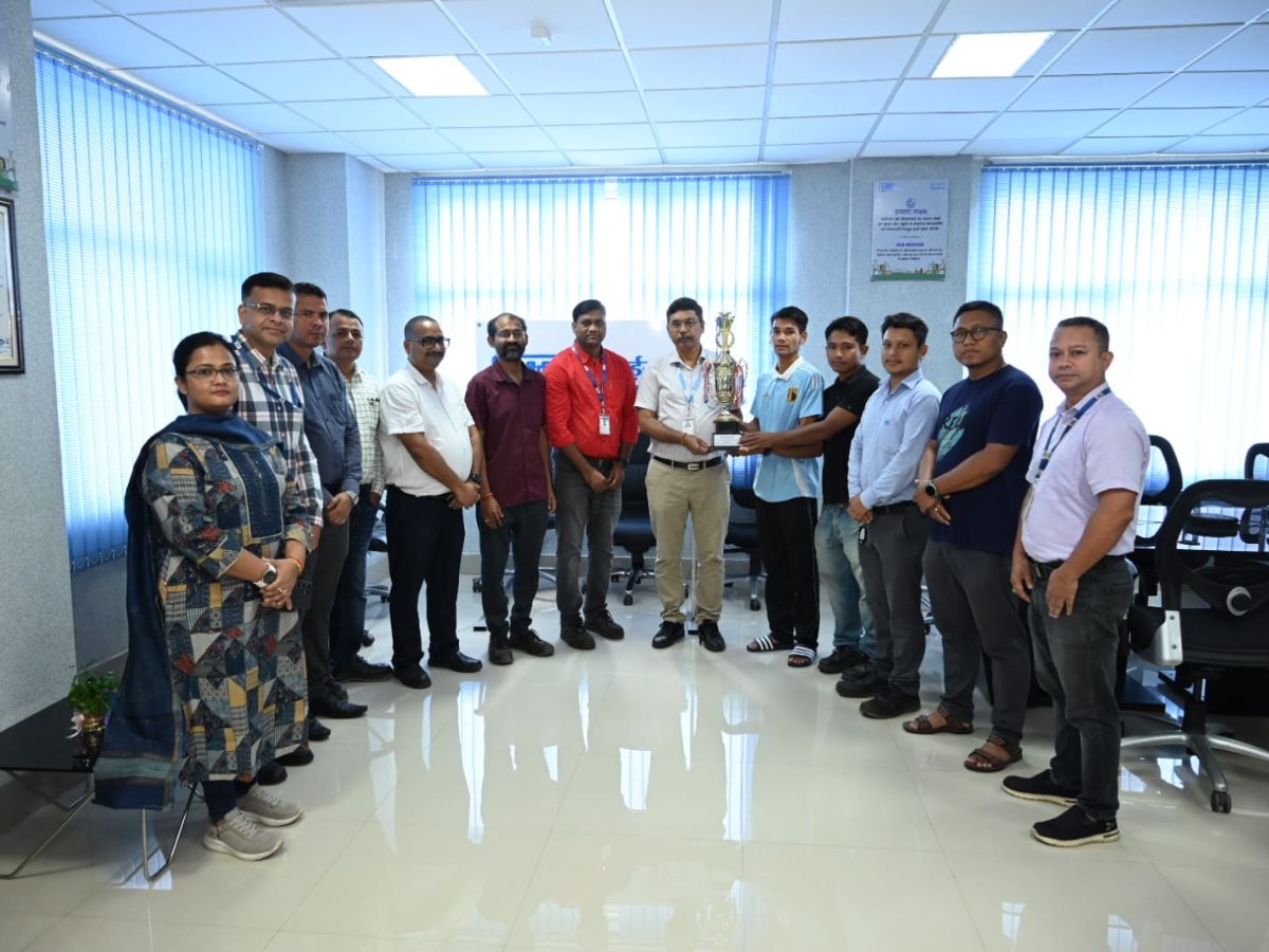 NTPC Bongaigaon Football Club formed under CSR Crowned Champions in 'A Division' Football League under KDSA