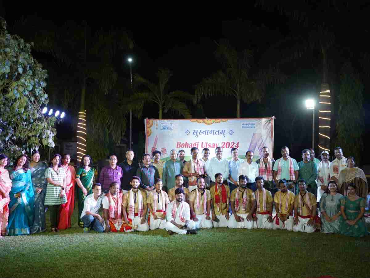 NTPC Bongaigaon Hosts Bohagi and Bwisagu Celebrations embracing Assamese cultural traditions