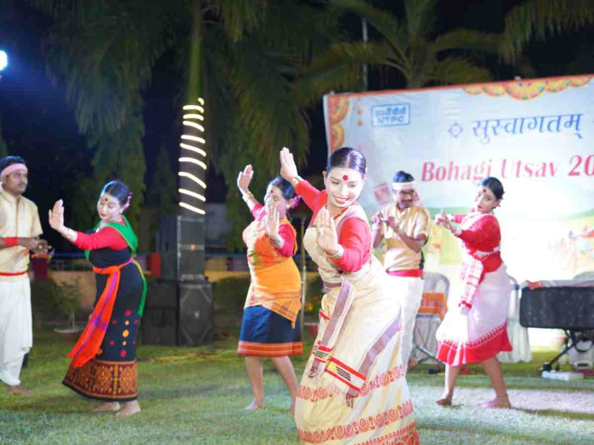 NTPC Bongaigaon Hosts Bohagi and Bwisagu Celebrations embracing Assamese cultural traditions