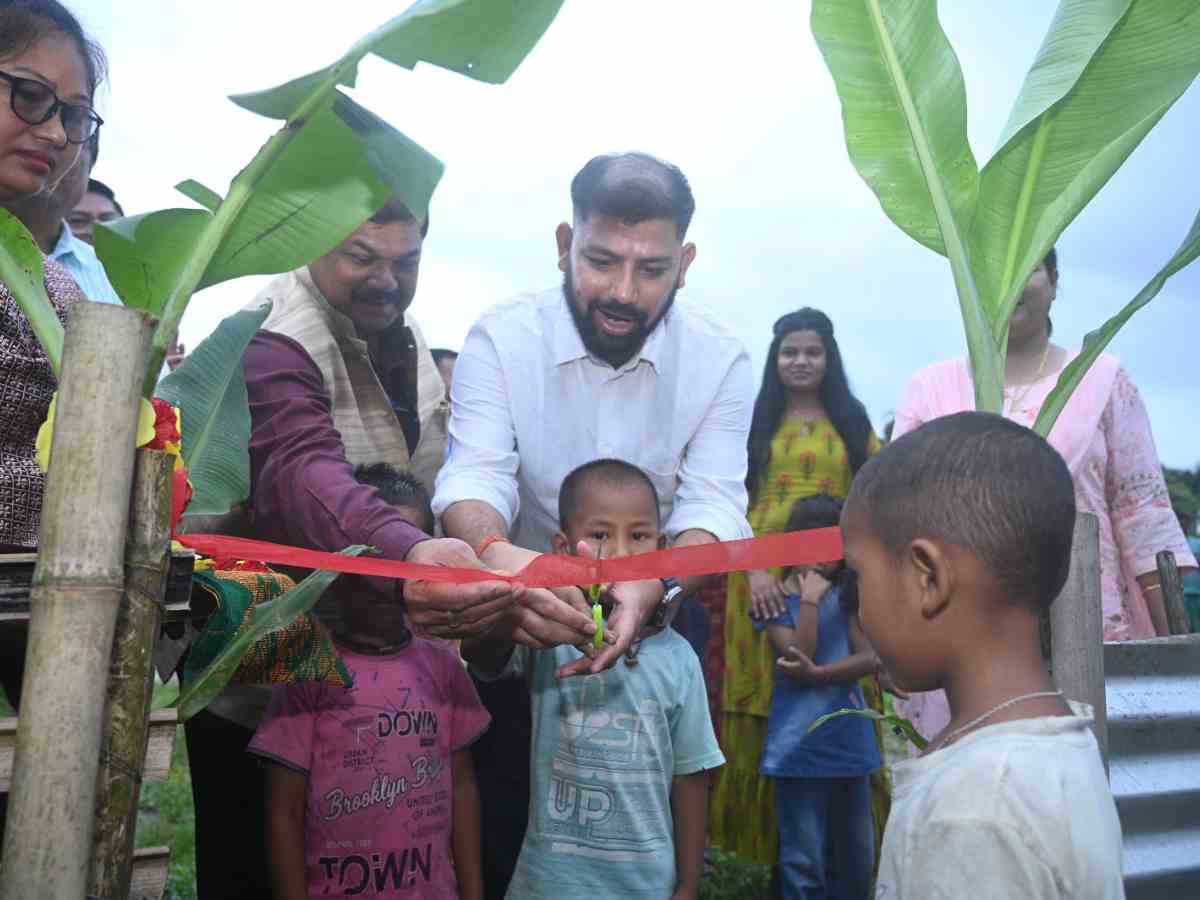 NTPC Bongaigaon Inaugurates Key Community Projects in Bashbari Village