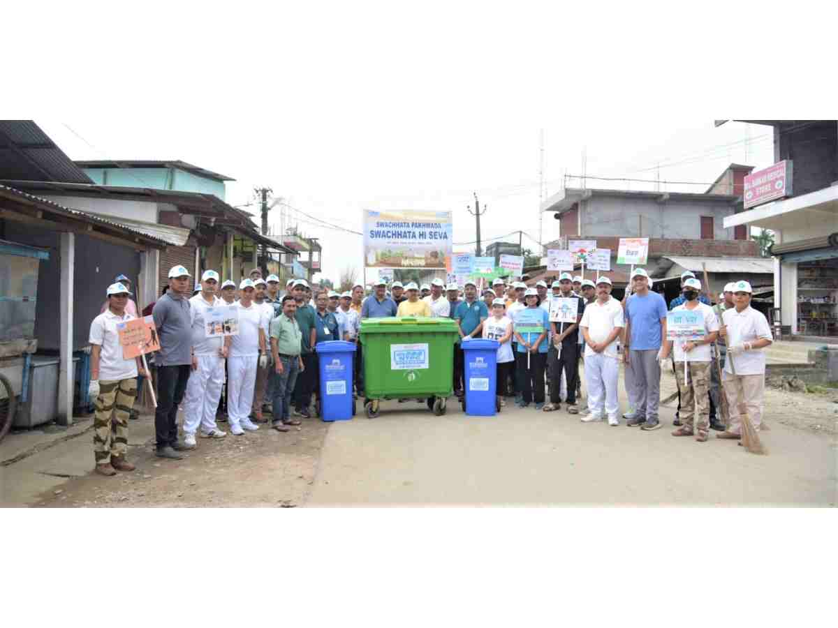 NTPC Bongaigaon Sets New Milestone with Plogging Event during Swachh Pakhwada