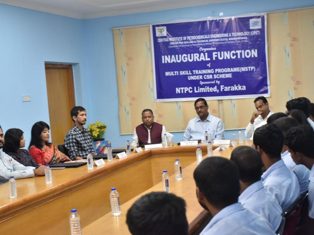 NTPC Farakka sponsored six-month Multi Skill Training Programme