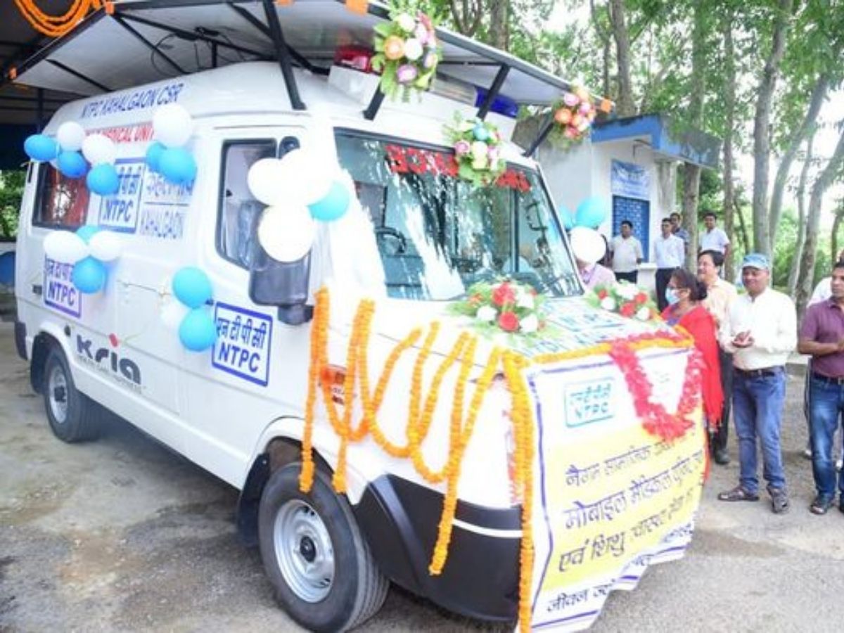 NTPC Kahalgaon Dedicates Hi-Tech Mobile Ambulance Unit