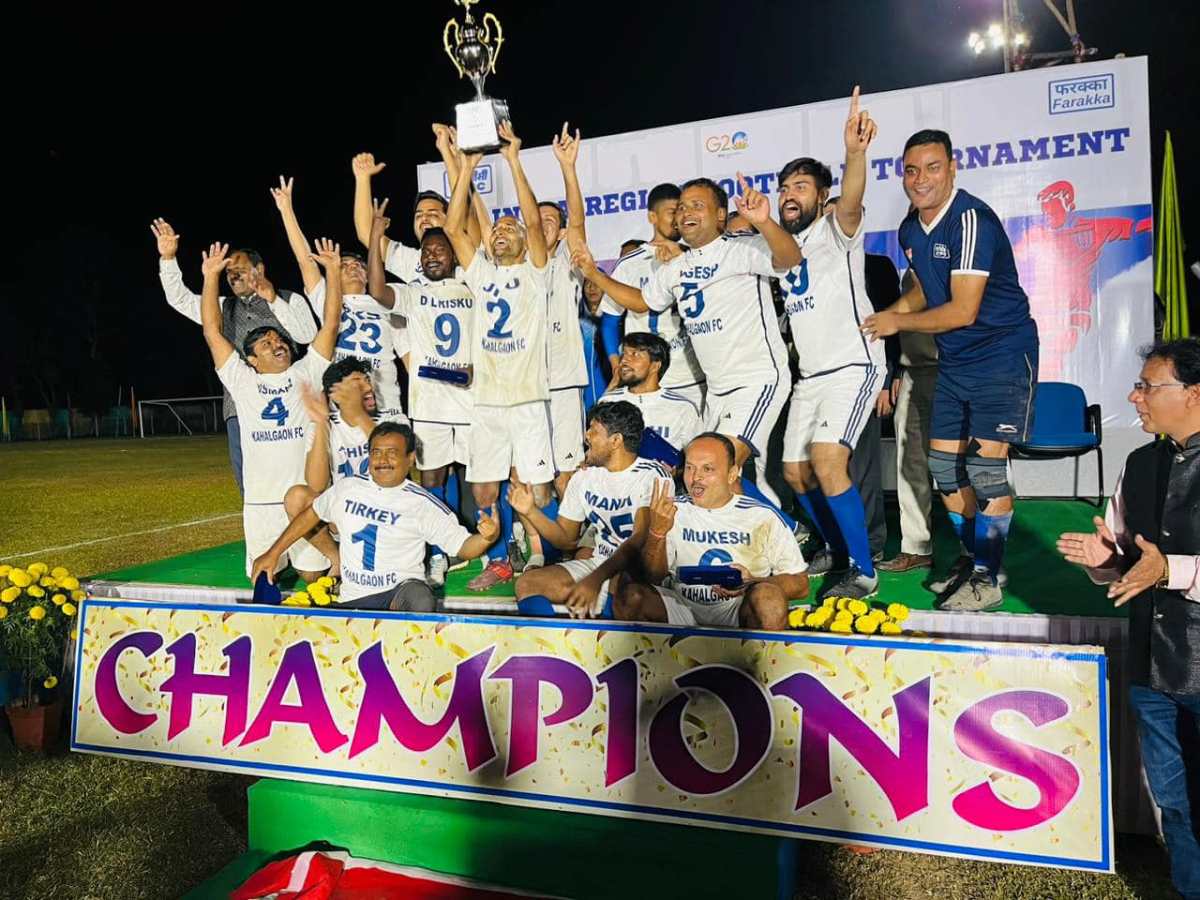 NTPC Kahalgaon Triumphs in ER-1 Intra Region Football Tournament