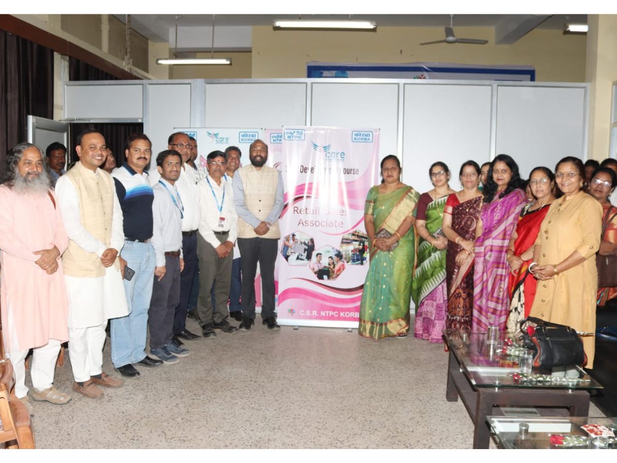 NTPC Korba inaugurated Retail Associate Training program