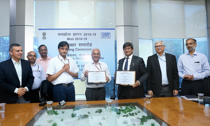 NTPC Signed an MoU with Ministry of Power for Power Genration