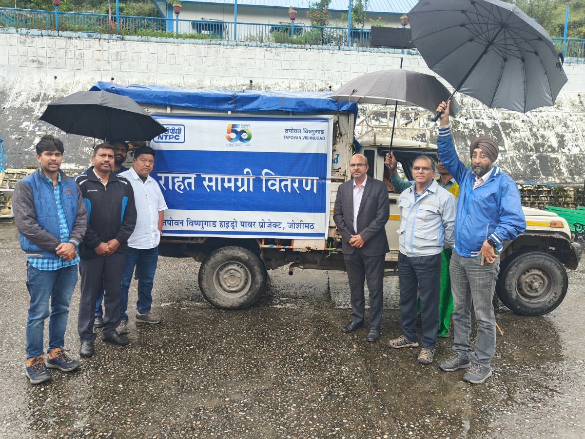 NTPC Tapovan Extends Aid for Disaster Relief