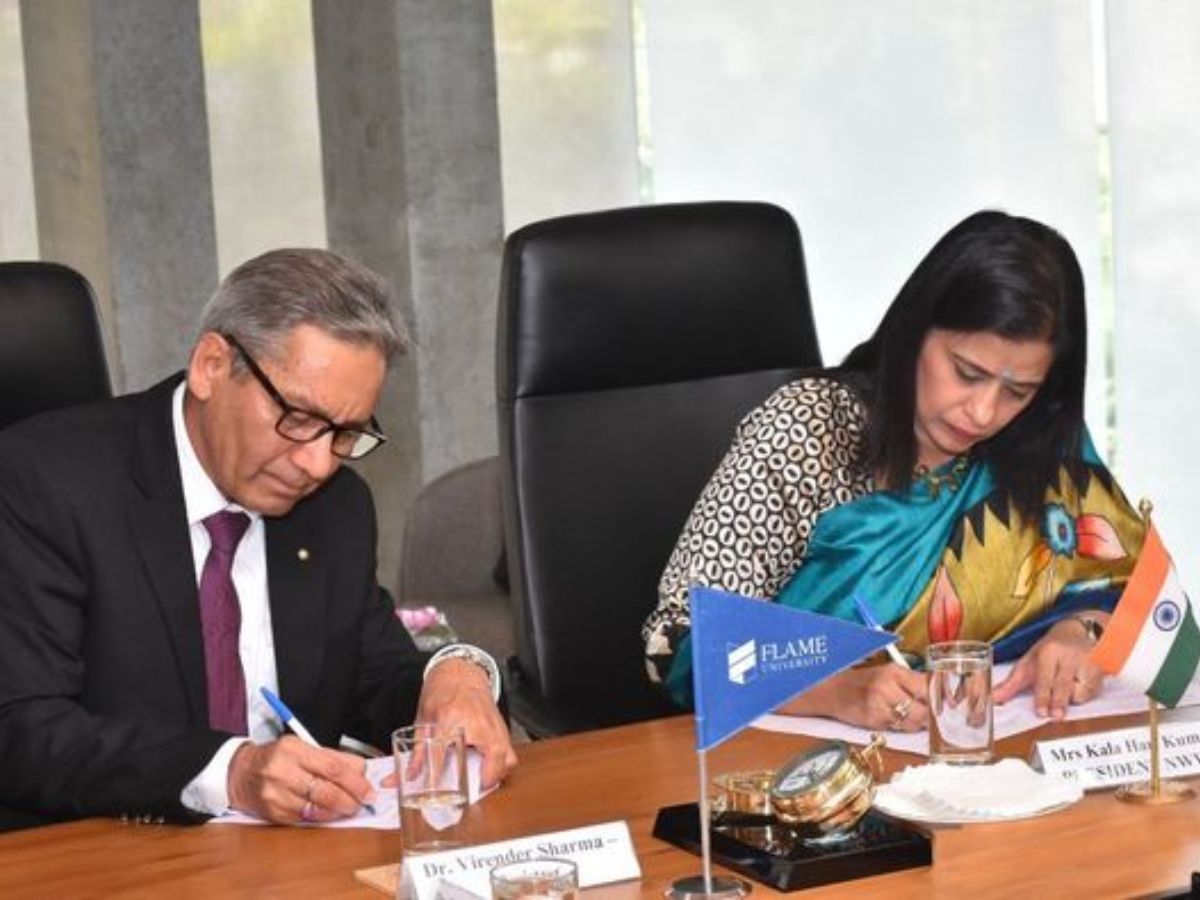 NWWA, Indian Navy and Flame University Signed MoU