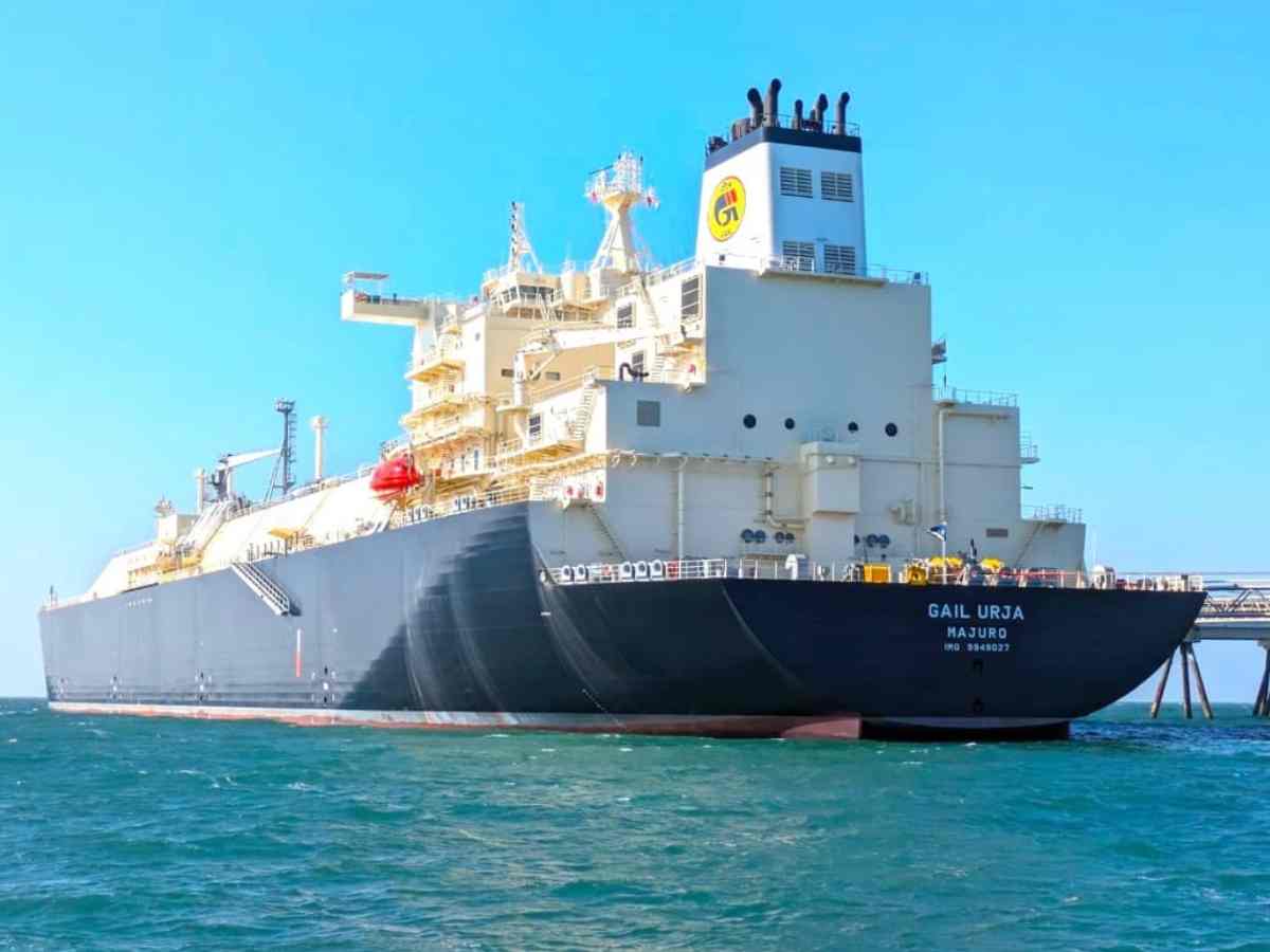 New LNG Vessel 'GAIL URJA' Arrives at Dabhol with First Shipment
