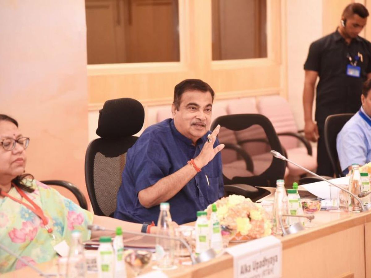 Nitin Gadkari chaired meeting of Transport Ministers of States and UTs