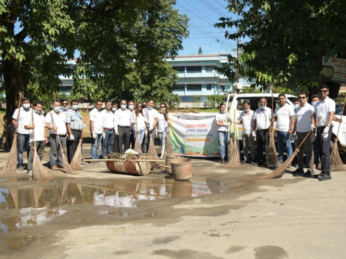 OIL adds momentum to ongoing Swachhata Pakhwada; organized a Shramdaan activity