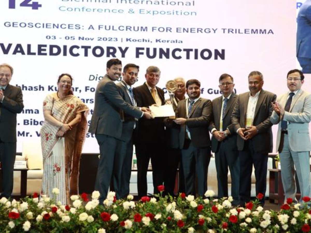 OIL bags ‘Best Exhibitor (Winner) Award' at SPG 2023