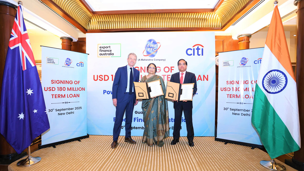 PFC collaborates with Export Finance Australia (EFA) and Citi to accelerate India’s clean energy transition