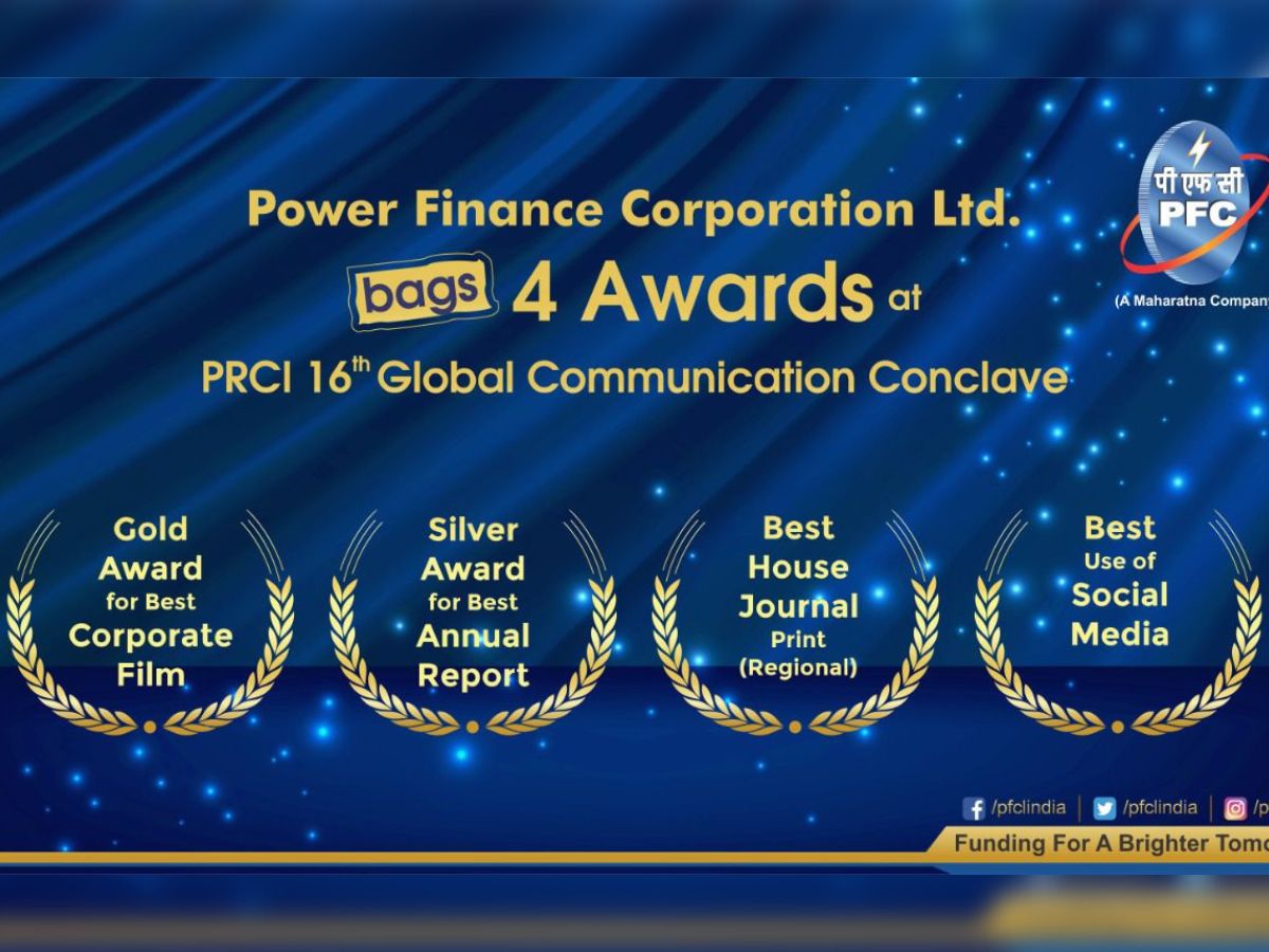 PFC bags 4 Awards at 'PRCI Global Communication Conclave'