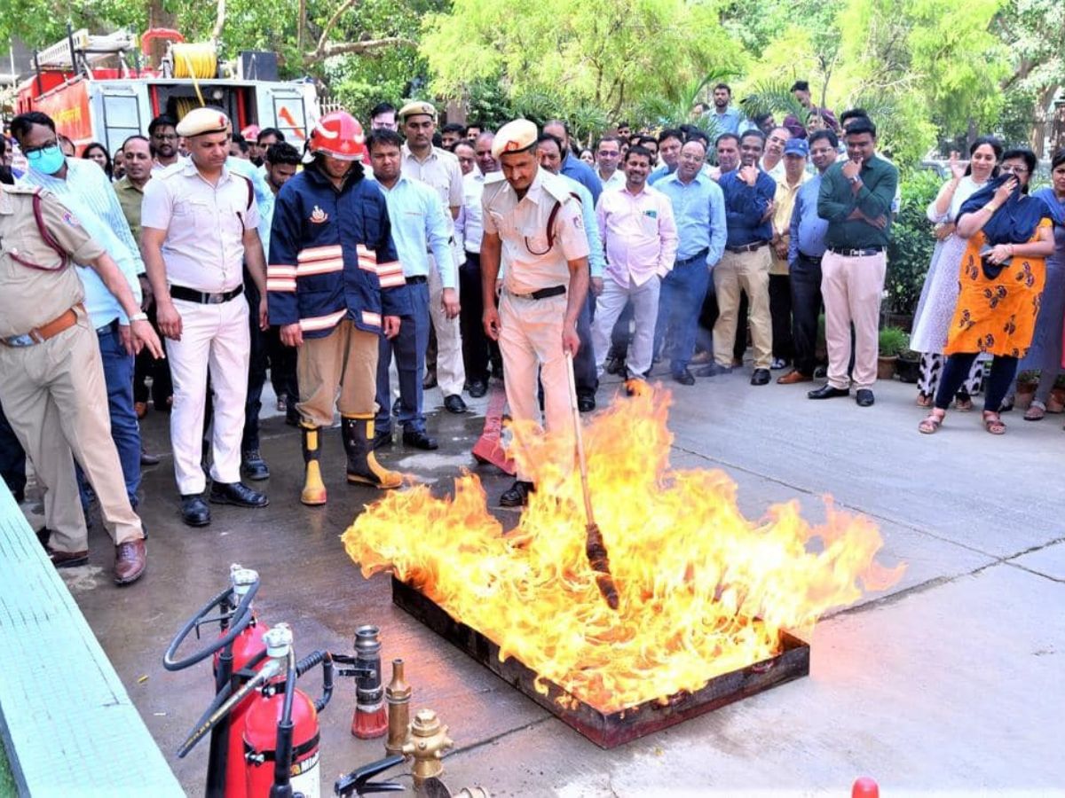 PFC observed Fire Service Week; conducts live fire drills and demonstrations
