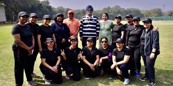 PFC organised T-10 Tennis Ball Women’s Cricket match
