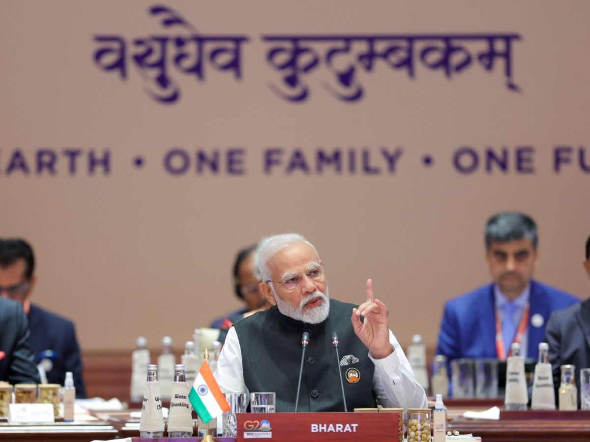 India vs Bharat: PM Modi's Nameplate at G20 Summit Opening reads 'Bharat'