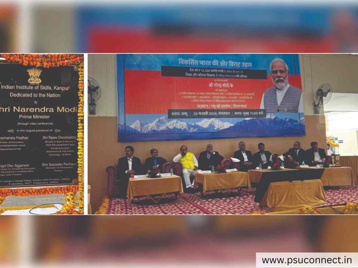 PM Modi inaugurates NBCC built Indian Institute of Skills, Kanpur