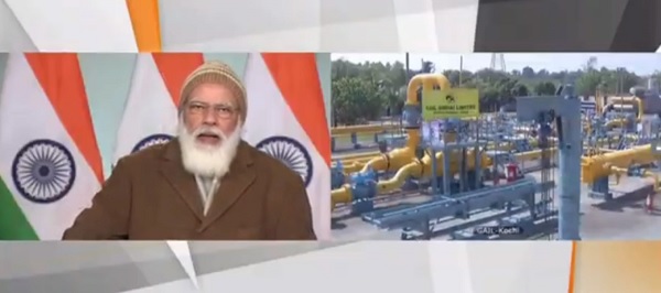 PM Modi dedicated Kochi Mangaluru Natural Gas Pipeline to the nation