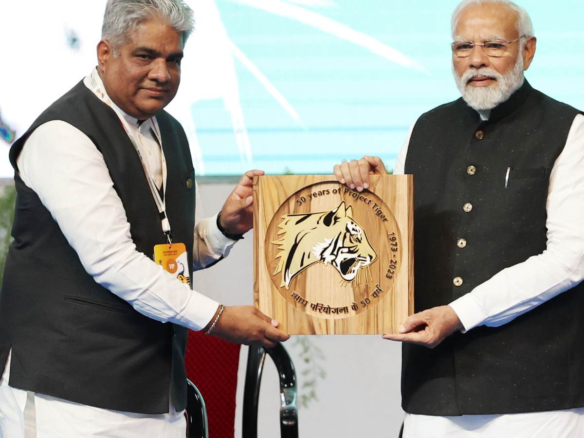 प्रधानमंत्री ने ‘प्रोजेक्ट टाइगर के 50 वर्ष पूरे होने के अवसर पर स्मरणोत्सव’ कार्यक्रम का किया उद्घाटन, बाघों की संख्या हुई 3167