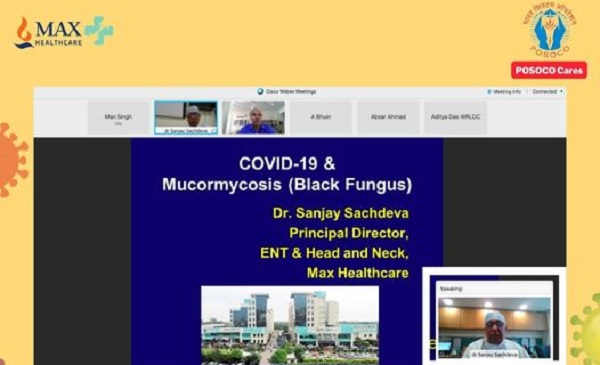 POSOCO organised webinar on 'Mucormycosis-Black Fungus in COVID-19'