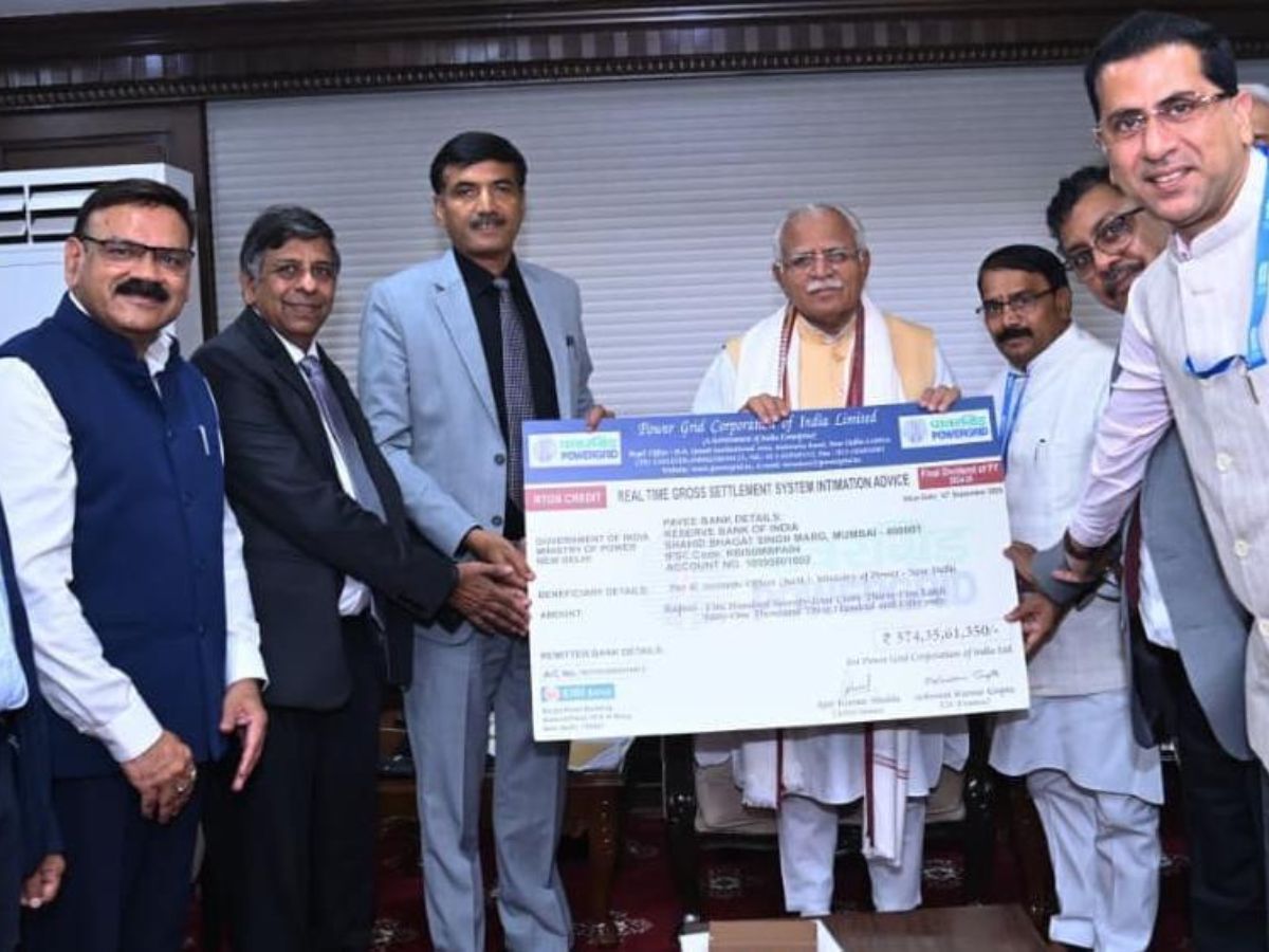 POWERGRID pays Rs 574.35 Crore to Govt as Final Dividend for FY 2024-25