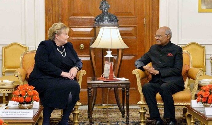 Prime Minister of Norway Calls on the President