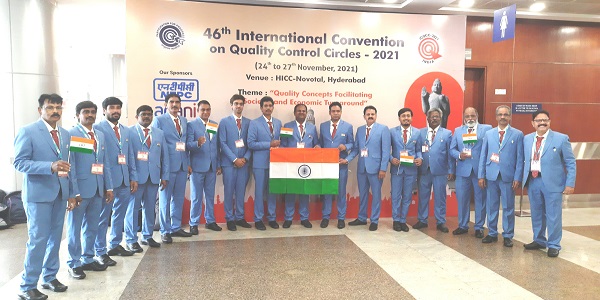RINL-VSP bags awards at the International Convention on Quality Control Circles