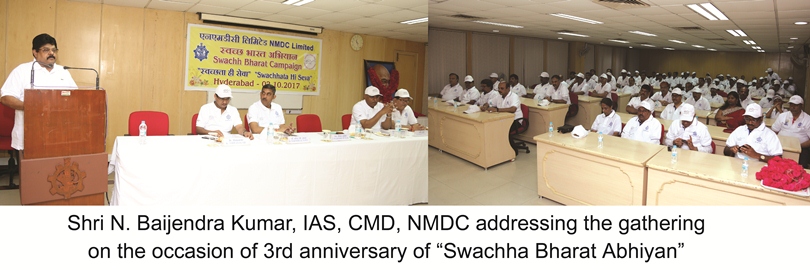 NMDC organized Programme of Swachh Bharat Abhiyaan