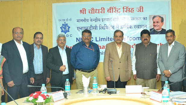 Union Steel and Mines Minister Reviews Performance of NMDC Limited